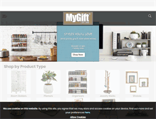 Tablet Screenshot of mygift.com